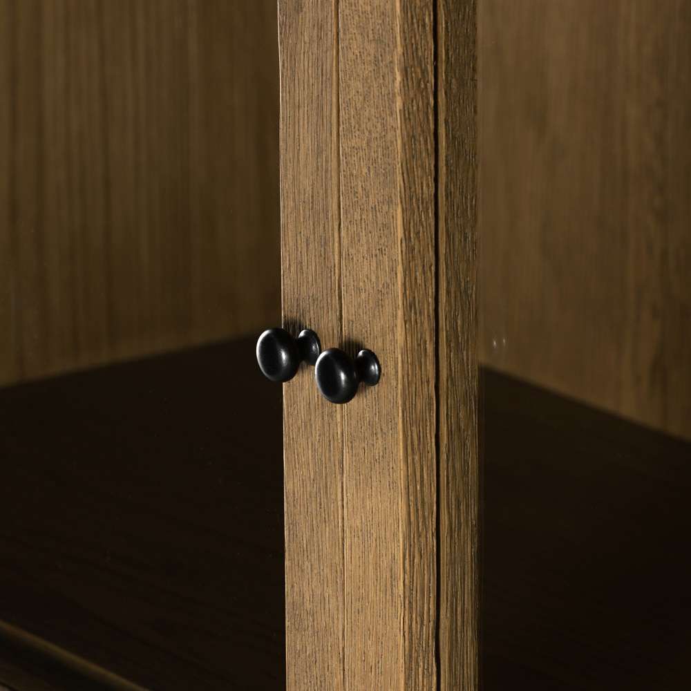 Four Hands - Millie Double Cabinet - Drifted Oak Solid - 232216-002 veiw 12