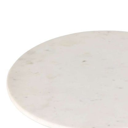 Four Hands - Neda End Table - Polished White Marble - 228902-003 veiw 9
