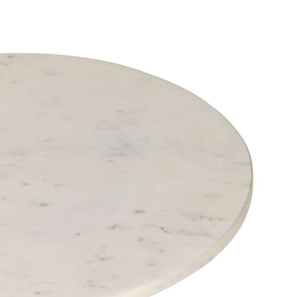 Four Hands - Neda End Table - Polished White Marble - 228902-003 veiw 10