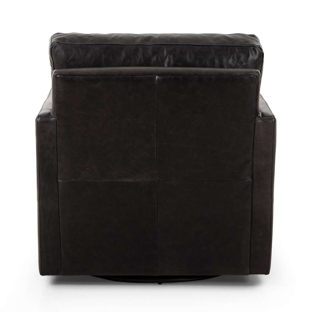 Four Hands - Olson Swivel Chair - Sonoma Black - 236092-003 veiw 3