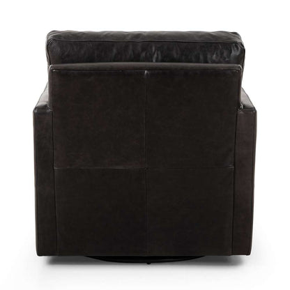 Four Hands - Olson Swivel Chair - Sonoma Black - 236092-003 veiw 3