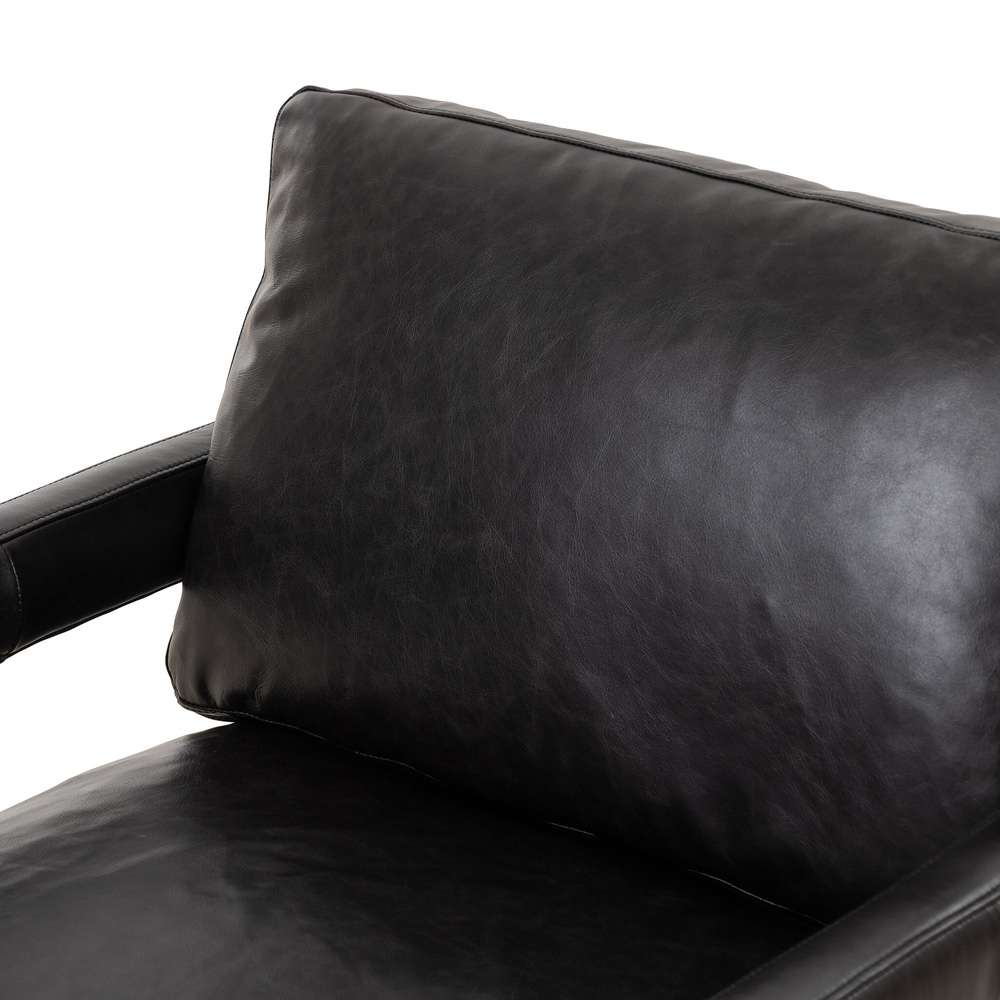Four Hands - Olson Swivel Chair - Sonoma Black - 236092-003 veiw 8