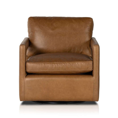 Four Hands - Olson Swivel Chair - Sonoma Butterscotch - 236092-004 veiw 2