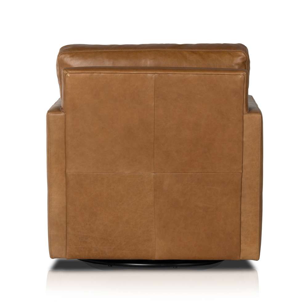 Four Hands - Olson Swivel Chair - Sonoma Butterscotch - 236092-004 veiw 3