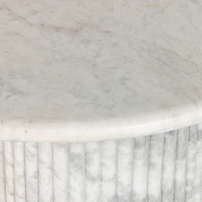 Four Hands - Oranda Coffee Table - Polished White Marble w/ Sealant - 233876-001 veiw 9