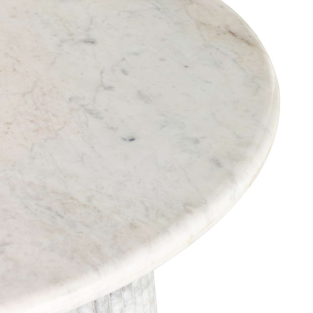 Four Hands - Oranda Coffee Table - Polished White Marble w/ Sealant - 233876-001 veiw 11
