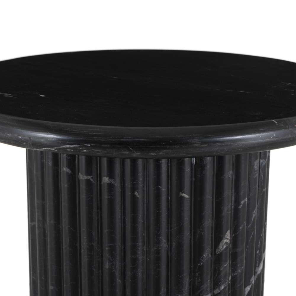 Four Hands - Oranda End Table - Black Marble - 233874-002 veiw 4