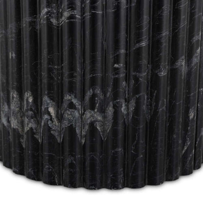 Four Hands - Oranda End Table - Black Marble - 233874-002 veiw 7