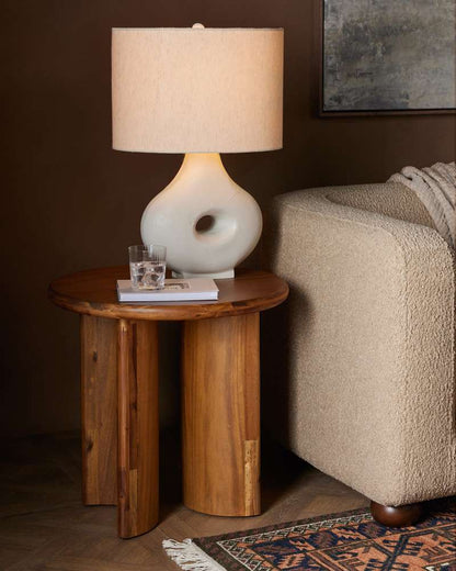 Four Hands - Paden End Table - Sandy Acacia - 227802-002 veiw 5