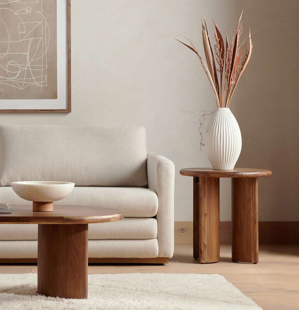 Four Hands - Paden End Table - Seasoned Brown Acacia - 227802-001 veiw 6