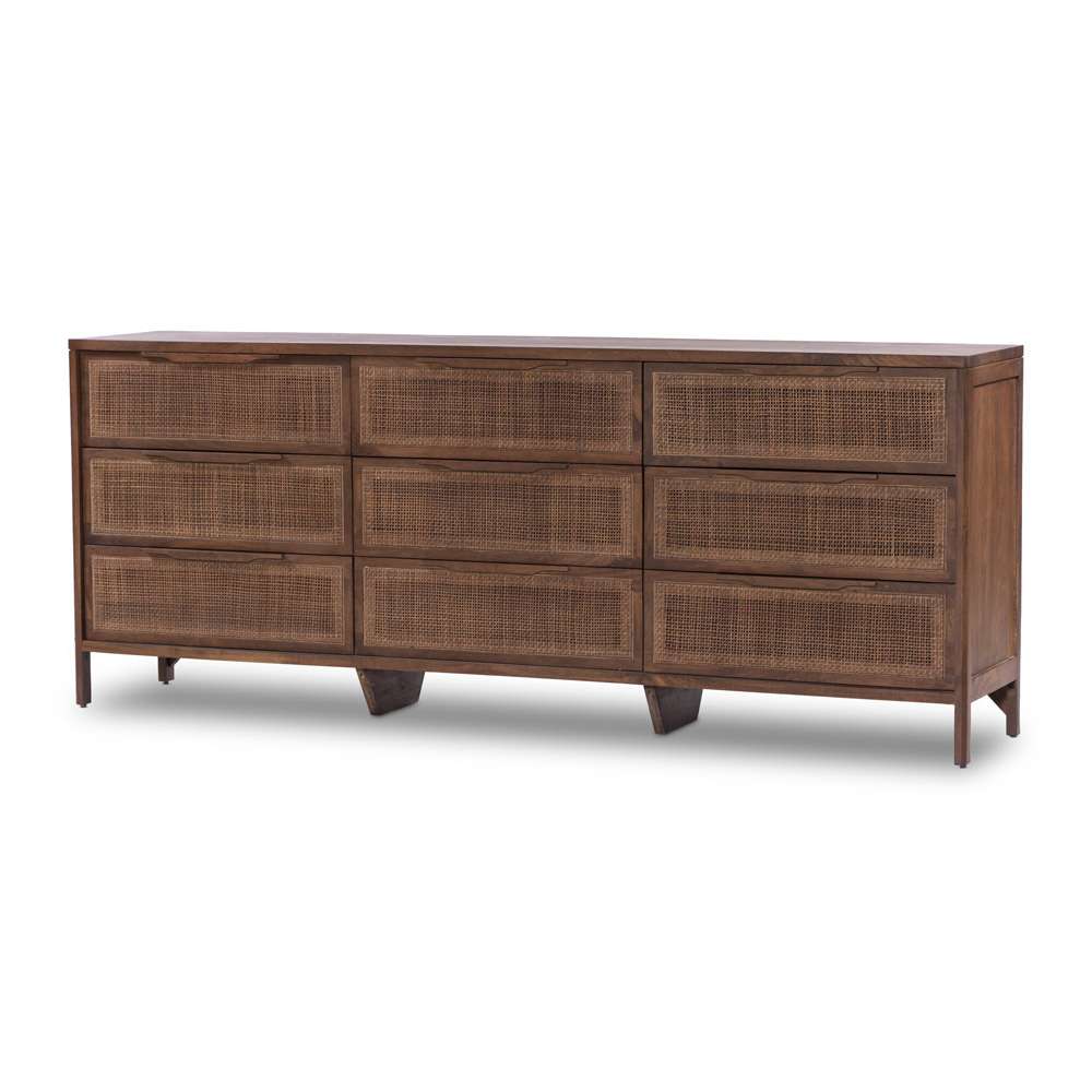 Four Hands - Prescott - Sydney 9 Drawer Dresser - Brown Wash - 238478-007 veiw 1