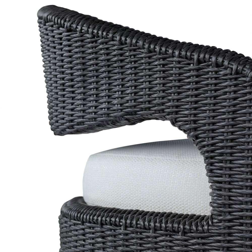 Four Hands - Providence - Hawkins Outdoor Dining Chair - Vintage Coal - 237998-006 veiw 11