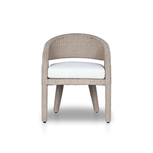 Four Hands - Providence - Hawkins Outdoor Dining Chair - Vintage White - 237998-005 veiw 1