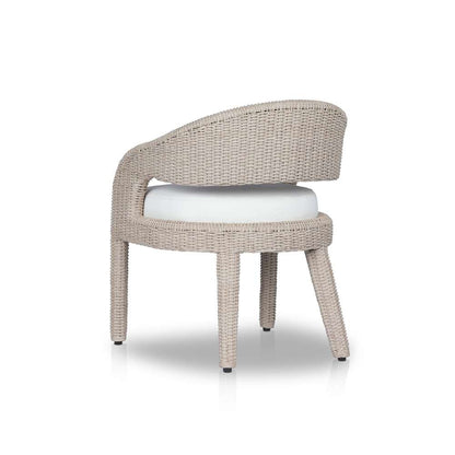 Four Hands - Providence - Hawkins Outdoor Dining Chair - Vintage White - 237998-005 veiw 5