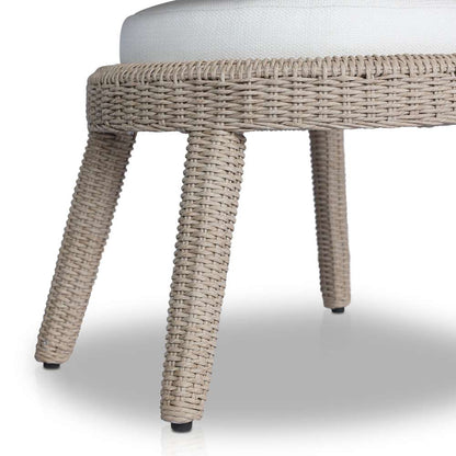 Four Hands - Providence - Hawkins Outdoor Dining Chair - Vintage White - 237998-005 veiw 6