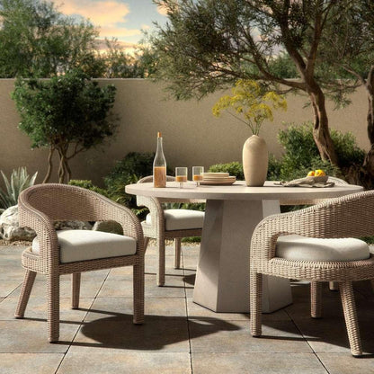 Four Hands - Providence - Hawkins Outdoor Dining Chair - Vintage White - 237998-005 veiw 13