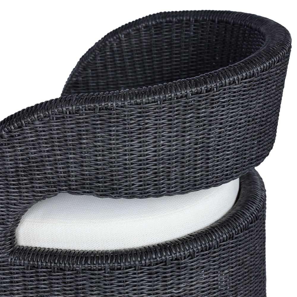 Four Hands - Providence - Hawkins Outdoor Swivel Chair - Vintage Coal - 237630-007 veiw 6