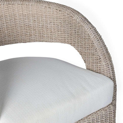 Four Hands - Providence - Hawkins Outdoor Swivel Chair - Vintage White - 237630-006 veiw 8