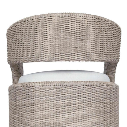 Four Hands - Providence - Hawkins Outdoor Swivel Chair - Vintage White - 237630-006 veiw 9