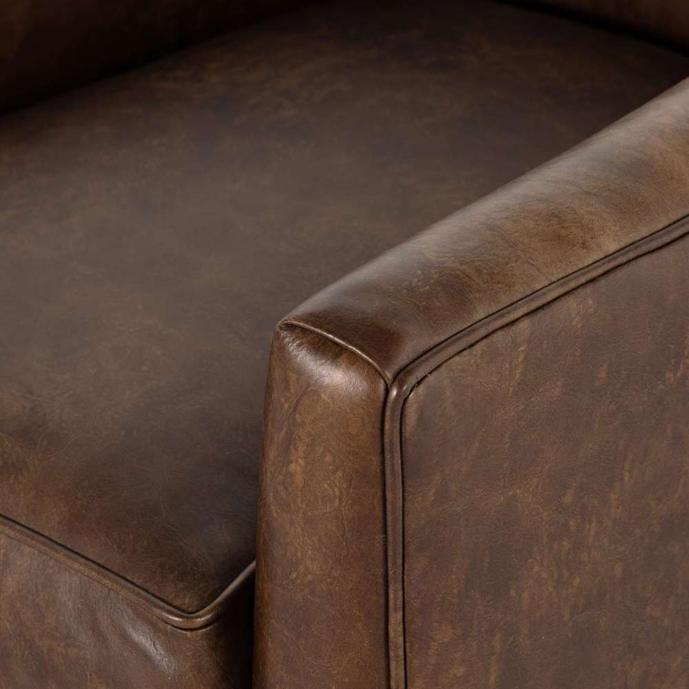 Four Hands - Quinton Swivel Chair - Arvada Cigar - 234930-004 veiw 9