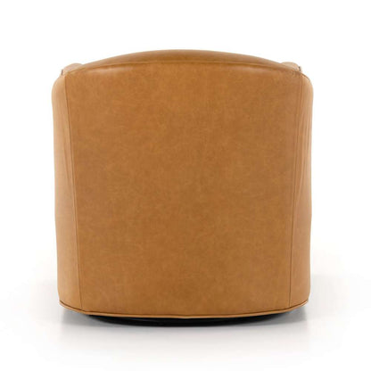 Four Hands - Quinton Swivel Chair - Osorno Camel - 234930-001 veiw 3