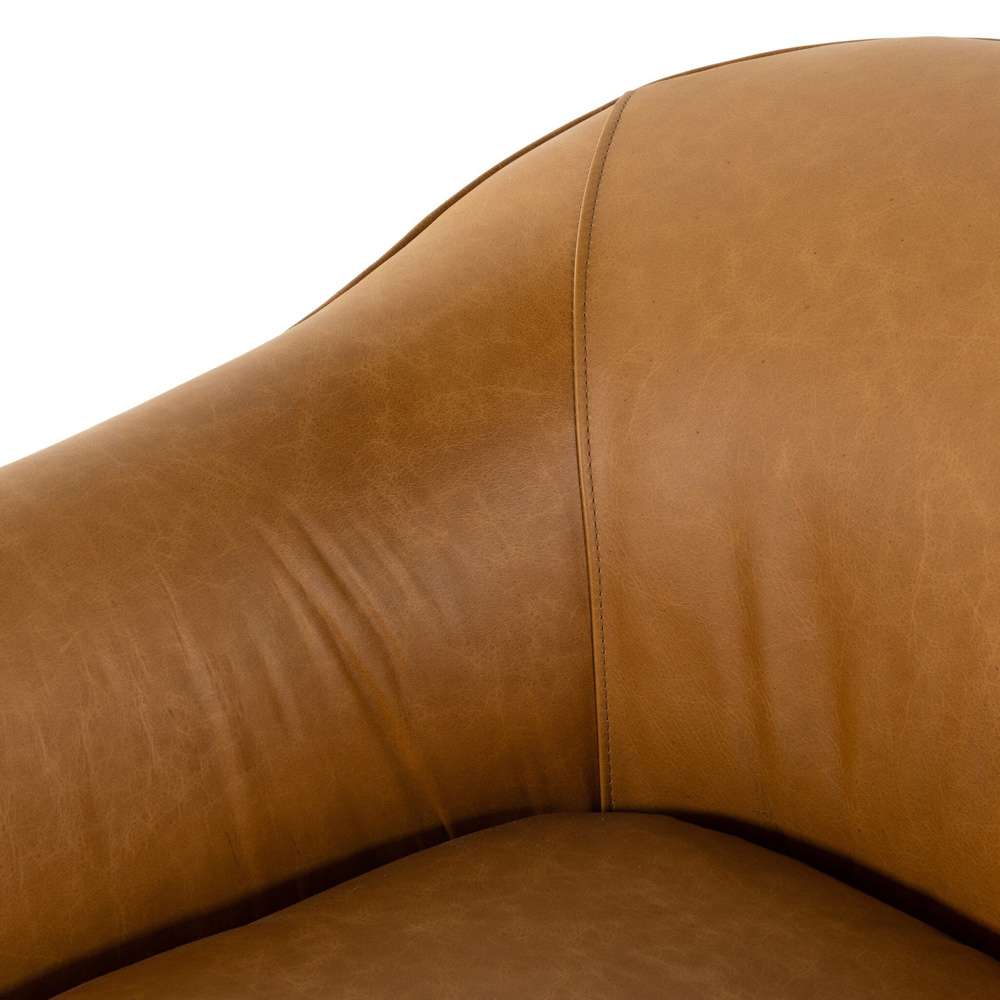 Four Hands - Quinton Swivel Chair - Osorno Camel - 234930-001 veiw 8