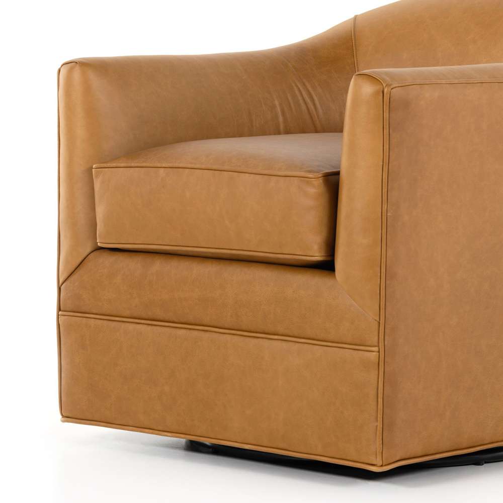 Four Hands - Quinton Swivel Chair - Osorno Camel - 234930-001 veiw 10