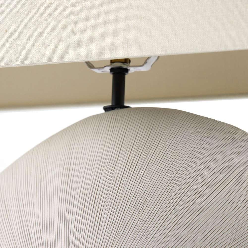 Four Hands - Ryker - Busaba Table Lamp - Matte White - 229615-002 veiw 6