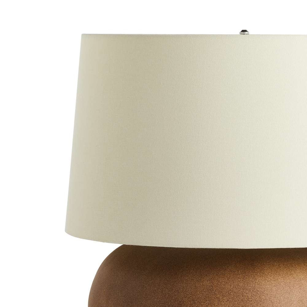 Four Hands - Ryker - Kragen Table Lamp - Dark Sand Porcelain Ceramic - 237742-001 veiw 4