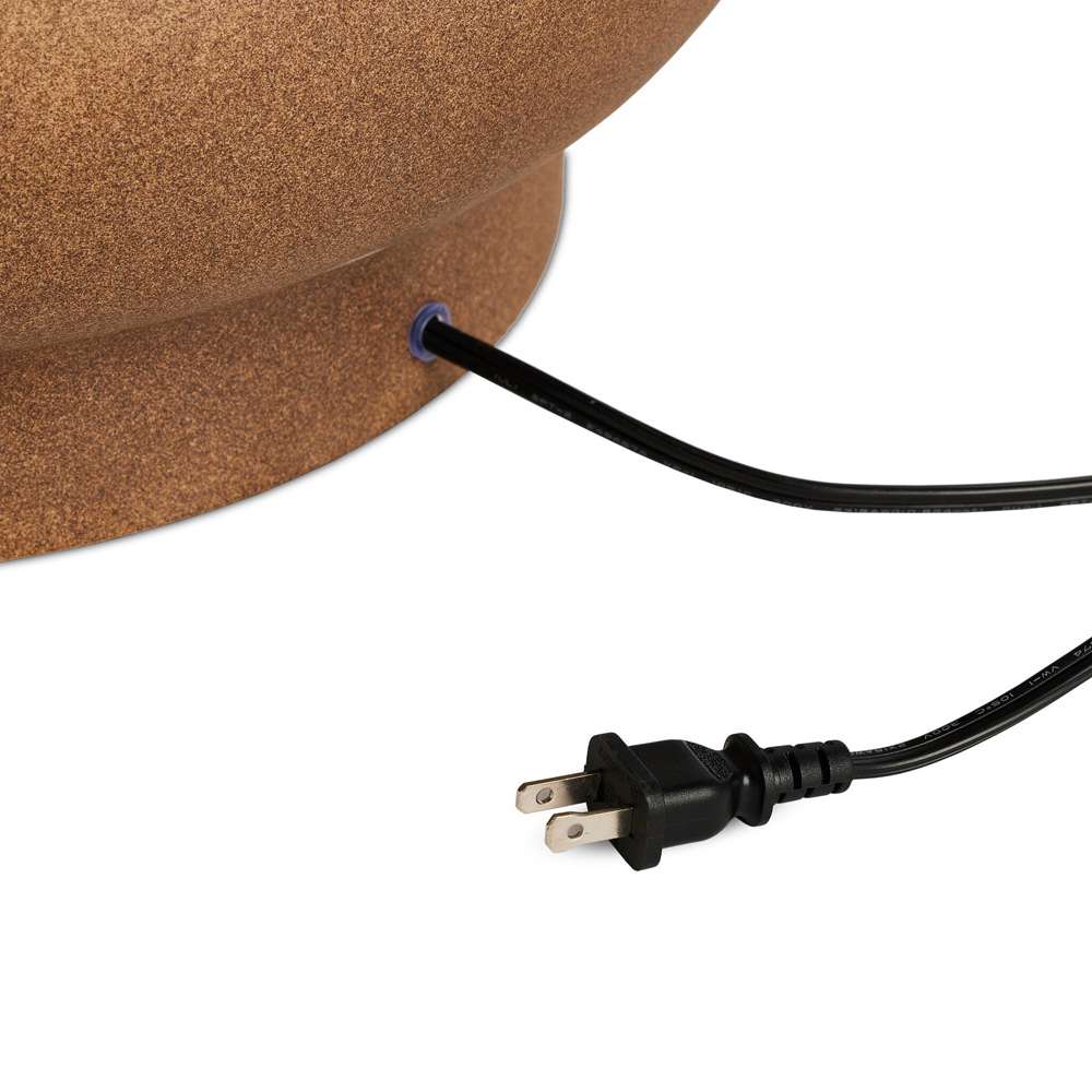 Four Hands - Ryker - Kragen Table Lamp - Dark Sand Porcelain Ceramic - 237742-001 veiw 5