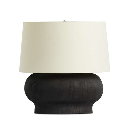 Four Hands - Ryker - Kragen Table Lamp - Textured Matte Black Porcelain Ceramic - 237742-002 veiw 1