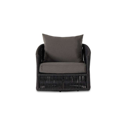 Four Hands - Solano - Porto Outdoor Swivel Chair - Venao Charcoal - 236754-001 veiw 1