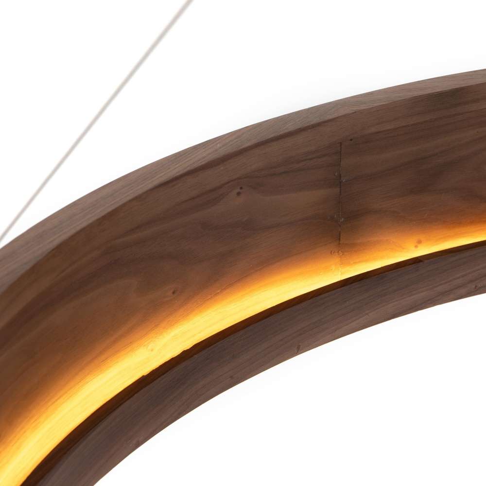 Four Hands - Stockton - Baum Small Chandelier - Dark Walnut - 108771-006 veiw 4