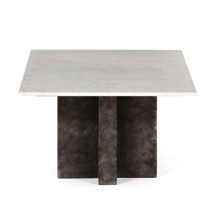 Four Hands - Terrell Coffee Table - Polished White Marble - 226616-001 veiw 4