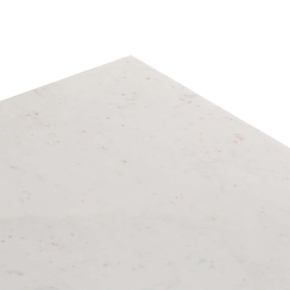 Four Hands - Terrell Coffee Table - Polished White Marble - 226616-001 veiw 9
