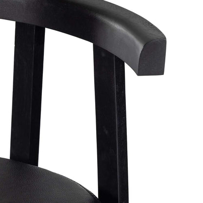 Four Hands - Tex Bar Stool - Black Leather - 225104-004 veiw 8