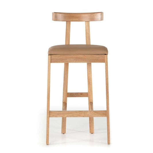 Four Hands - Tex Bar Stool - Natural Leather - 225104-002 veiw 2