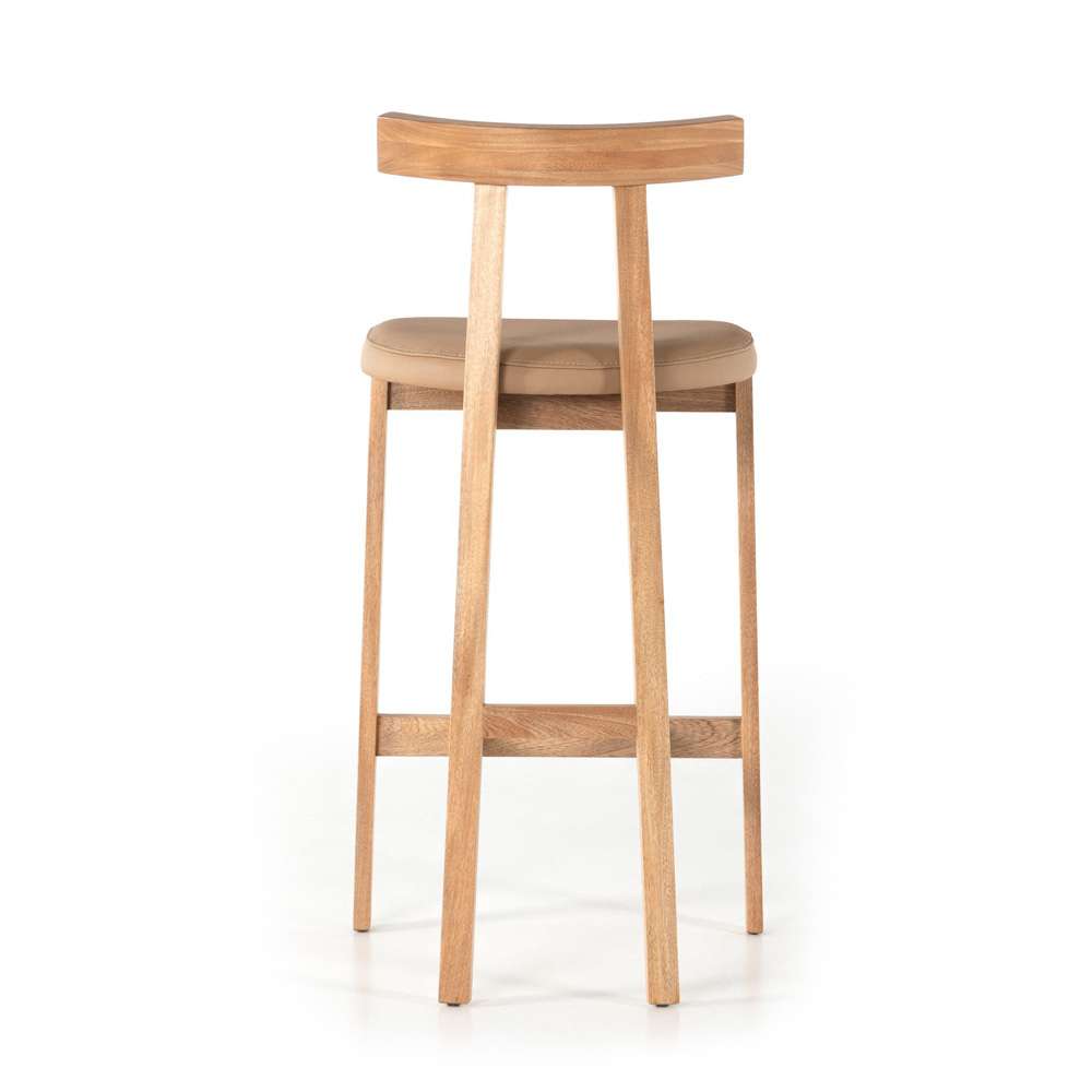 Four Hands - Tex Bar Stool - Natural Leather - 225104-002 veiw 3