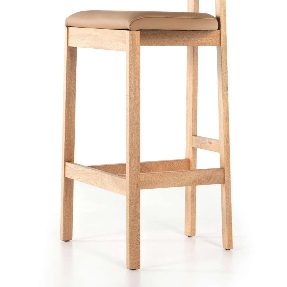 Four Hands - Tex Bar Stool - Natural Leather - 225104-002 veiw 9