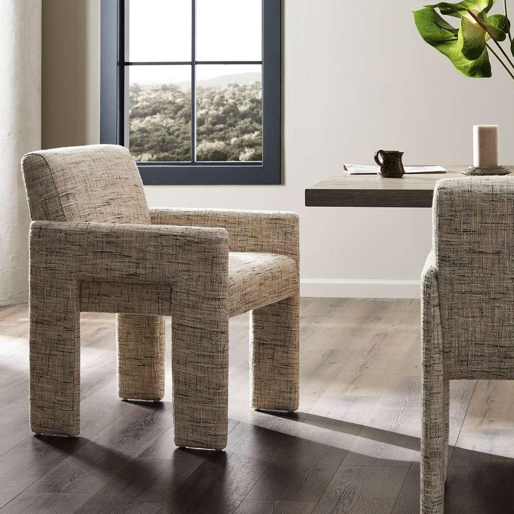 Four Hands - Townsend - Amur Dining Armchair - Ostend Natural - 237802-001 veiw 10