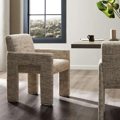 Four Hands - Townsend - Amur Dining Armchair - Ostend Natural - 237802-001 veiw 11