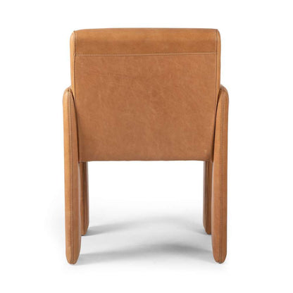 Four Hands - Townsend - Amur Dining Armchair - Palermo Cognac - 237802-002 veiw 2