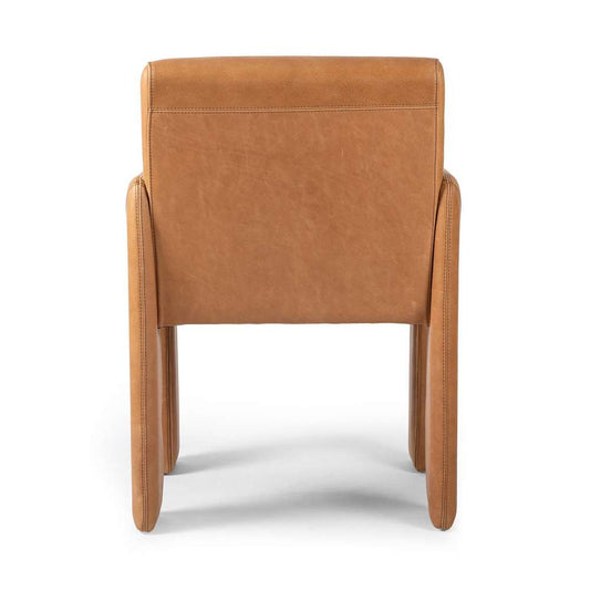 Four Hands - Townsend - Amur Dining Armchair - Palermo Cognac - 237802-002 veiw 2