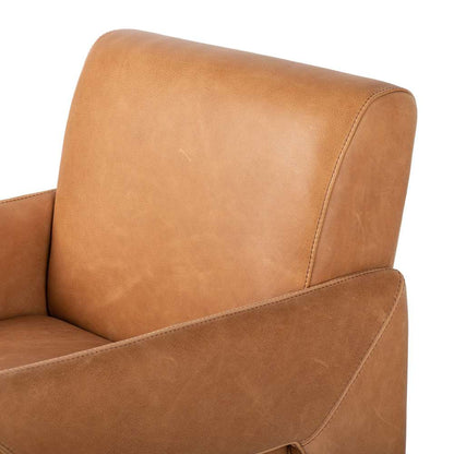 Four Hands - Townsend - Amur Dining Armchair - Palermo Cognac - 237802-002 veiw 4