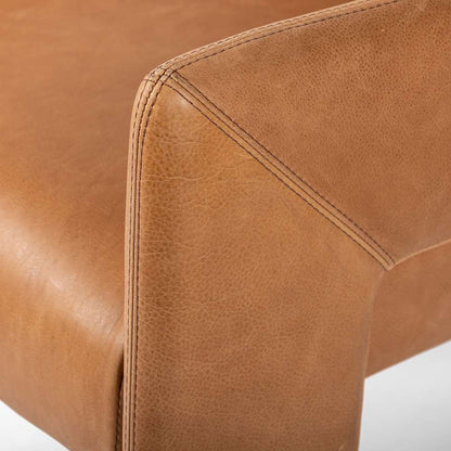 Four Hands - Townsend - Amur Dining Armchair - Palermo Cognac - 237802-002 veiw 8
