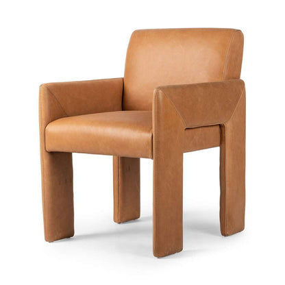 Four Hands - Townsend - Amur Dining Armchair - Palermo Cognac - 237802-002 veiw 13