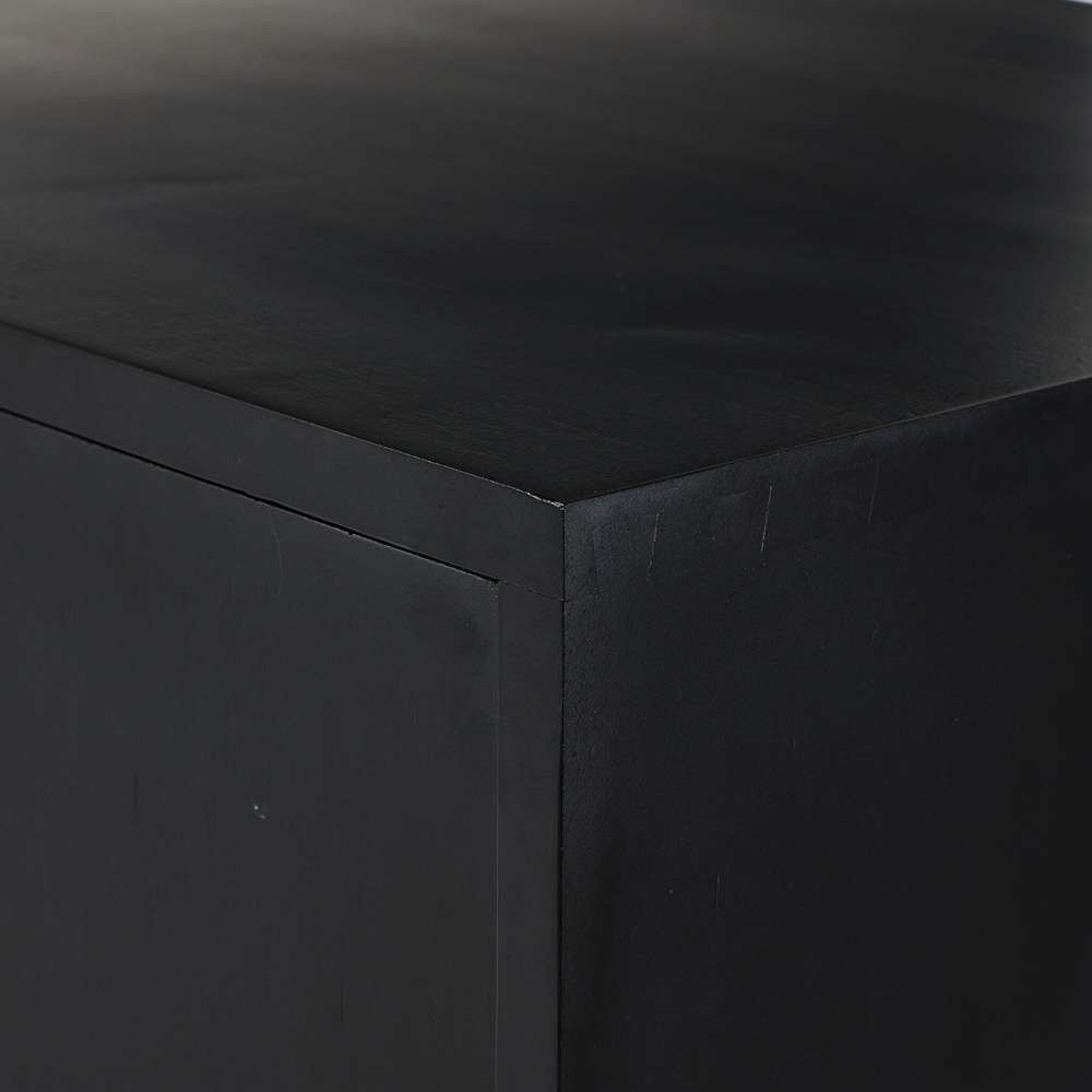 Four Hands - Trey Bar Cabinet - Black Wash Poplar - 236606-002 veiw 11