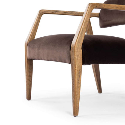 Four Hands - Tyler Armchair - Surrey Cocoa - 105581-018 veiw 8