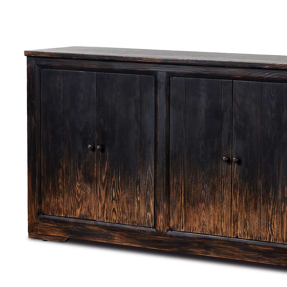 Four Hands - Van Thiel - It Takes An Hour Sideboard - 122in - Black - 242172-001 veiw 3