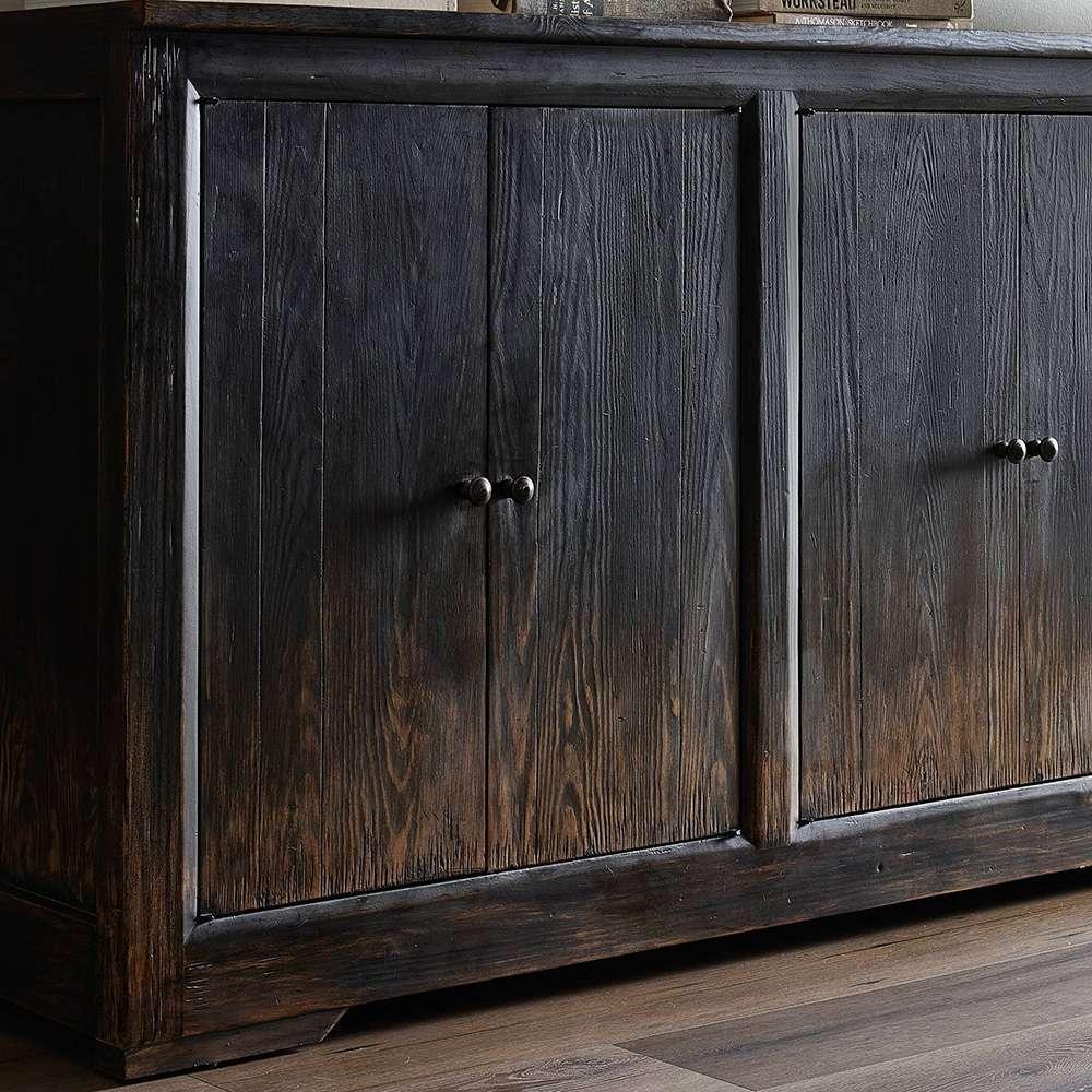 Four Hands - Van Thiel - It Takes An Hour Sideboard - 122in - Black - 242172-001 veiw 4